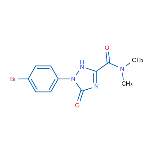 1-(4-Bromophenyl)-N,N-dimethyl-5-oxo-2,5-dihydro-1H-1,2,4-triazole-3-carboxamide 1g