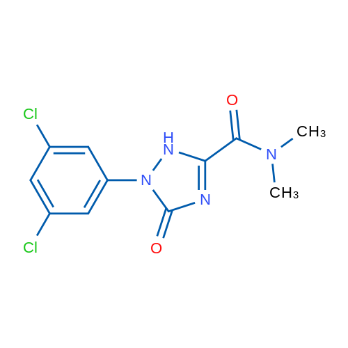 1-(3,5-Dichlorophenyl)-N,N-dimethyl-5-oxo-2,5-dihydro-1H-1,2,4-triazole-3-carboxamide 1g