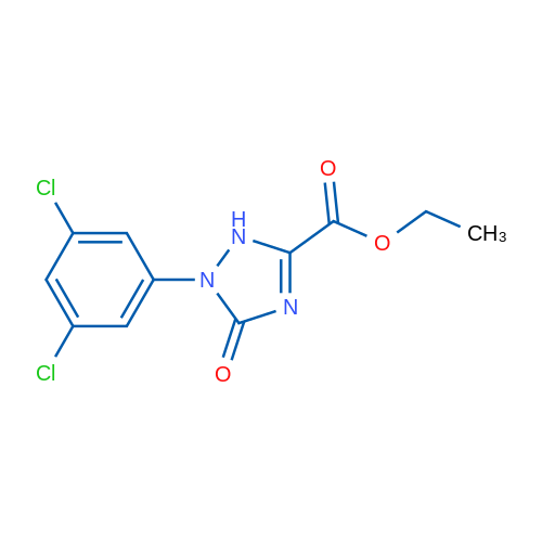Ethyl 1-(3,5-dichlorophenyl)-5-oxo-2,5-dihydro-1H-1,2,4-triazole-3-carboxylate 1g