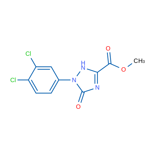 Methyl 1-(3,4-dichlorophenyl)-5-oxo-2,5-dihydro-1H-1,2,4-triazole-3-carboxylate 1g