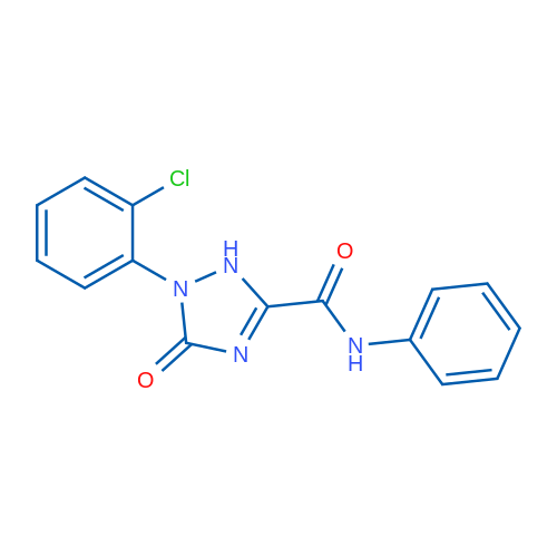 1-(2-Chlorophenyl)-5-oxo-N-phenyl-2,5-dihydro-1H-1,2,4-triazole-3-carboxamide 1g