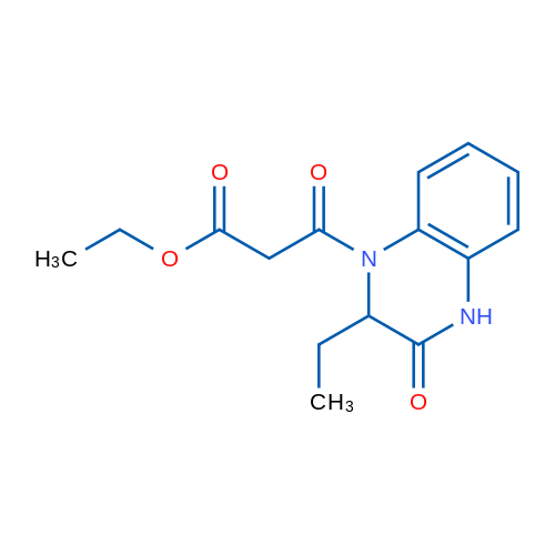 Ethyl 3-(2-ethyl-3-oxo-1,2,3,4-tetrahydroquinoxalin-1-yl)-3-oxopropanoate 1g