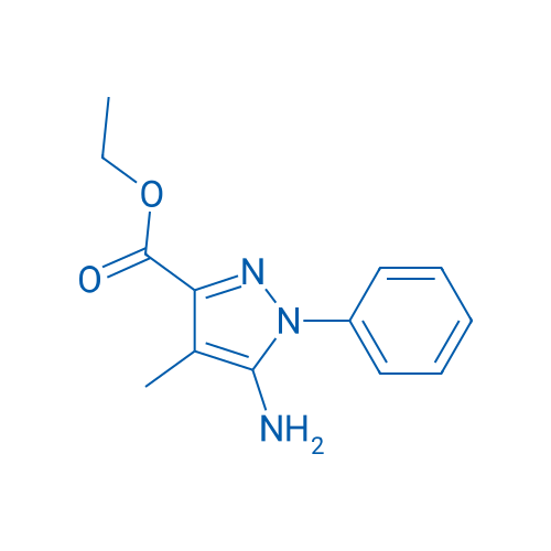 1H-pyrazole-3-carboxylic acid, 5-amino-4-methyl-1-phenyl-, ethyl ester 1g