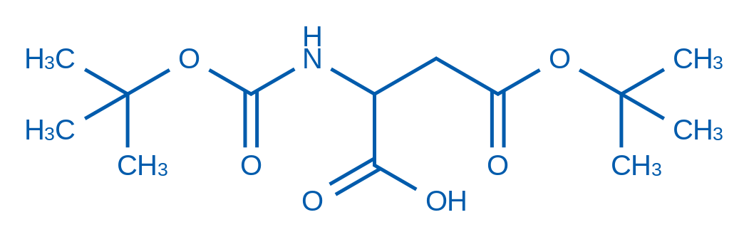 4-(tert-Butoxy)-2-((tert-butoxycarbonyl)amino)-4-oxobutanoic acid 100mg