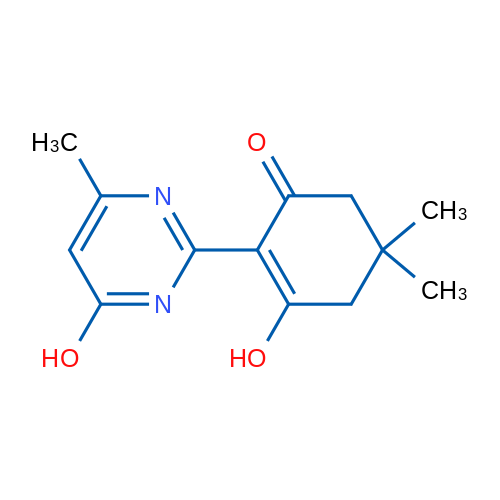 3-Hydroxy-2-(4-hydroxy-6-methylpyrimidin-2-yl)-5,5-dimethylcyclohex-2-enone 1g