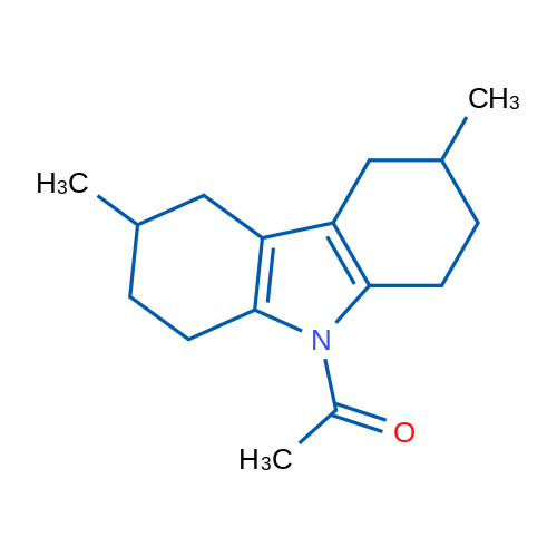 1-(3,6-Dimethyl-2,3,4,5,6,7,8,9-octahydro-1H-carbazol-9-yl)ethan-1-one 1g