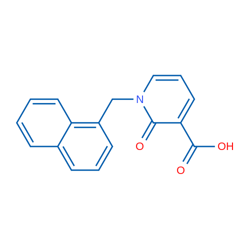 1-(Naphthalen-1-ylmethyl)-2-oxo-1,2-dihydropyridine-3-carboxylic acid 1g