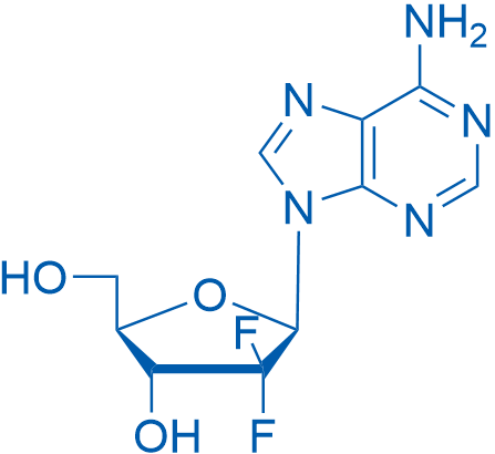 (2R,3R,5R)-5-(6-Amino-9H-purin-9-yl)-4,4-difluoro-2-(hydroxymethyl)tetrahydrofuran-3-ol 1g