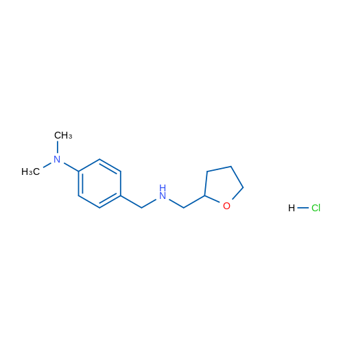 N,N-Dimethyl-4-((((tetrahydrofuran-2-yl)methyl)amino)methyl)aniline hydrochloride 5g
