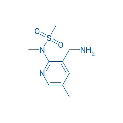 N-(3-(AMINOMETHYL)-5-METHYLPYRIDIN-2-YL)-N-METHYLMETHANESULFONAMIDE 250mg