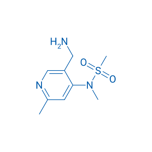 N-(5-(aminomethyl)-2-methylpyridin-4-yl)-n-methylmethanesulfonamide 250mg