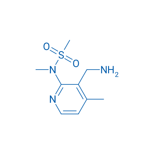 N-(3-(AMINOMETHYL)-4-METHYLPYRIDIN-2-YL)-N-METHYLMETHANESULFONAMIDE 250mg