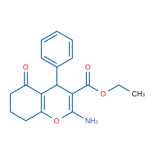 Ethyl 2-amino-5-oxo-4-phenyl-5,6,7,8-tetrahydro-4H-chromene-3-carboxylate 1g