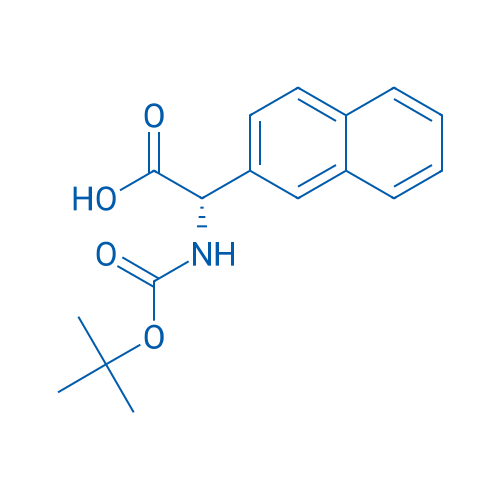 (S)-2-((tert-Butoxycarbonyl)amino)-2-(naphthalen-2-yl)acetic acid 250mg