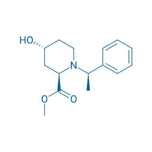Methyl (2R,4R)-4-hydroxy-1-((R)-1-phenylethyl)piperidine-2-carboxylate 1g