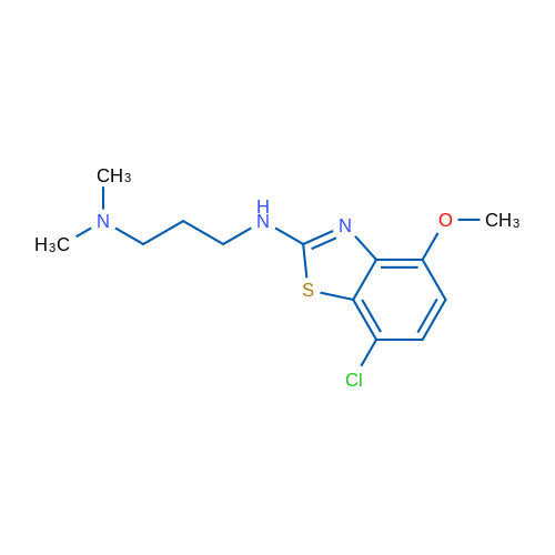 N'-(7-chloro-4-methoxy-1,3-benzothiazol-2-yl)-N,N-dimethylpropane-1,3-diamine 10g