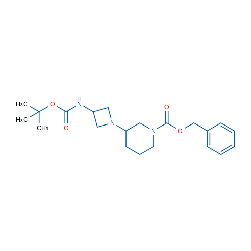 Benzyl 3-(3-((tert-butoxycarbonyl)amino)azetidin-1-yl)piperidine-1-carboxylate 1g