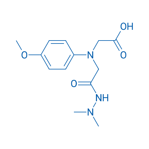 2-((2-(2,2-Dimethylhydrazinyl)-2-oxoethyl)(4-methoxyphenyl)amino)acetic acid 1g