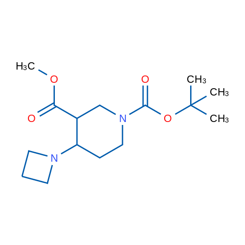 1-(tert-Butyl) 3-methyl 4-(azetidin-1-yl)piperidine-1,3-dicarboxylate 5g