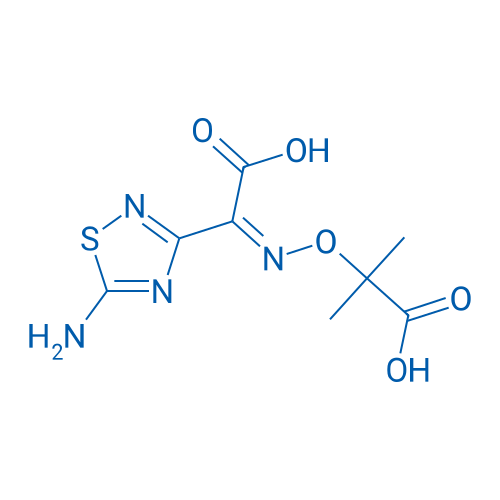 (Z)-2-((((5-Amino-1,2,4-thiadiazol-3-yl)(carboxy)methylene)amino)oxy)-2-methylpropanoic acid 1g