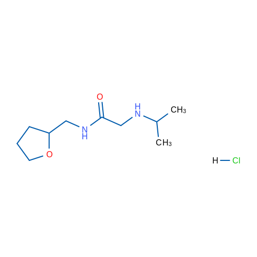 2-(Isopropylamino)-N-((tetrahydrofuran-2-yl)methyl)acetamide hydrochloride 1g