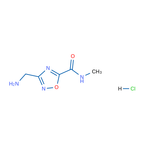 3-(Aminomethyl)-N-methyl-1,2,4-oxadiazole-5-carboxamide hydrochloride 1g
