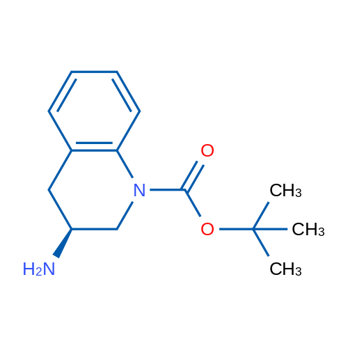 (S)-3-Amino-3,4-dihydro-2H-quinoline-1-carboxylic acid tert-butyl ester 100mg