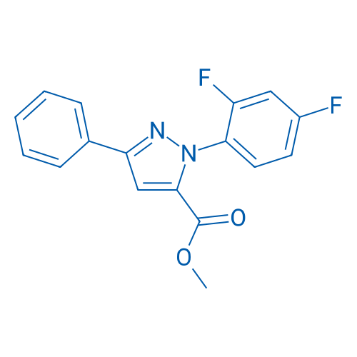 Methyl 1-(2,4-difluorophenyl)-3-phenyl-1H-pyrazole-5-carboxylate 100mg