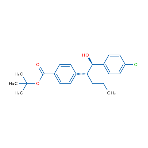 tert-Butyl 4-((1R,2R)-1-(4-chlorophenyl)-1-hydroxypentan-2-yl)benzoate 1g