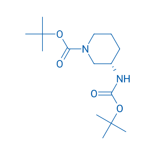 (S)-tert-Butyl 3-((tert-butoxycarbonyl)amino)piperidine-1-carboxylate 1g
