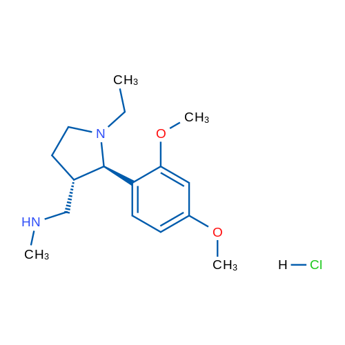 1-((2R,3S)-2-(2,4-Dimethoxyphenyl)-1-ethylpyrrolidin-3-yl)-N-methylmethanamine hydrochloride 5g
