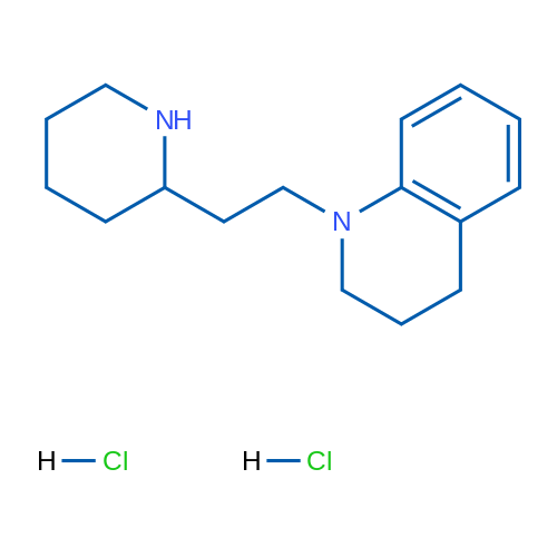 1-(2-(Piperidin-2-yl)ethyl)-1,2,3,4-tetrahydroquinoline dihydrochloride 1g