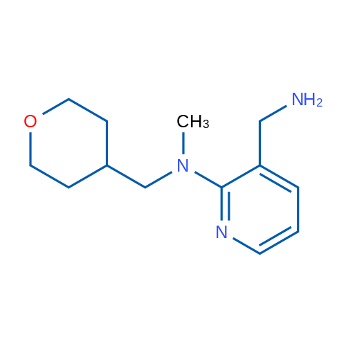 3-(Aminomethyl)-N-methyl-N-((tetrahydro-2H-pyran-4-yl)methyl)pyridin-2-amine 1g