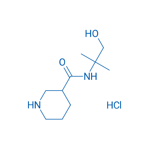 N-(1-Hydroxy-2-methylpropan-2-yl)piperidine-3-carboxamide hydrochloride 1g