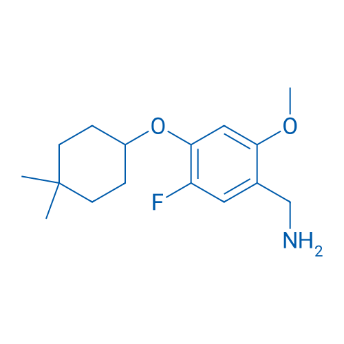 (4-((4,4-Dimethylcyclohexyl)oxy)-5-fluoro-2-methoxyphenyl)methanamine 1g