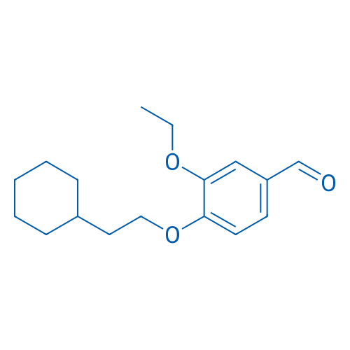 4-(2-Cyclohexylethoxy)-3-ethoxybenzaldehyde 1g
