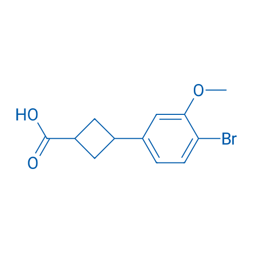 3-(4-Bromo-3-methoxyphenyl)cyclobutanecarboxylic acid 1g