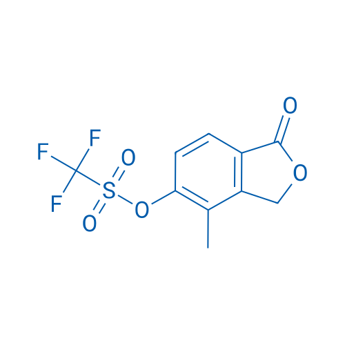 4-Methyl-1-oxo-1,3-dihydroisobenzofuran-5-yl trifluoromethanesulfonate 250mg