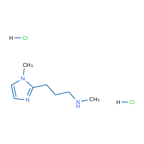 N-Methyl-3-(1-methyl-1H-imidazol-2-yl)propan-1-amine dihydrochloride 5g