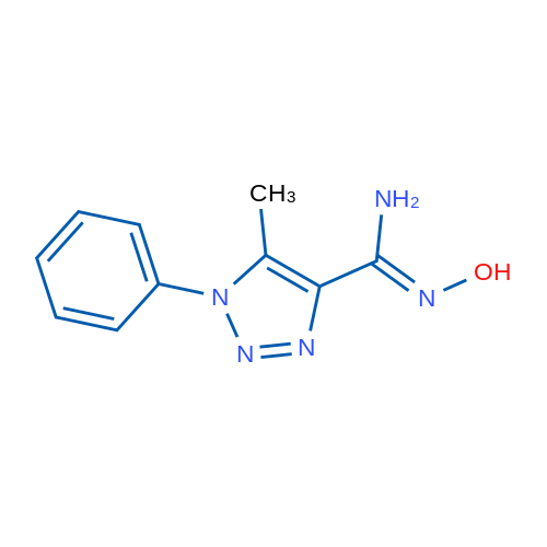 (Z)-N'-Hydroxy-5-methyl-1-phenyl-1H-1,2,3-triazole-4-carboximidamide 1g