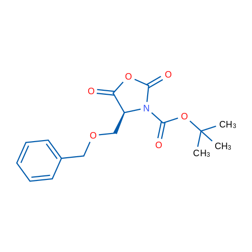 (S)-tert-Butyl 4-((benzyloxy)methyl)-2,5-dioxooxazolidine-3-carboxylate 1g
