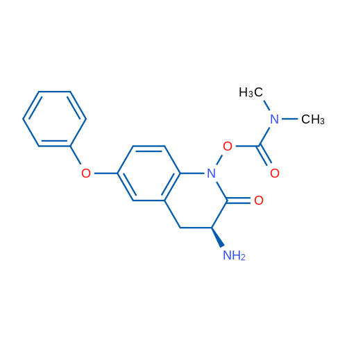 (S)-3-Amino-2-oxo-6-phenoxy-3,4-dihydroquinolin-1(2H)-yl dimethylcarbamate 1g