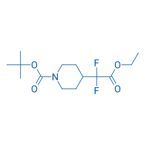 tert-butyl4-(2-ethoxy-1,1-difluoro-2-oxoethyl)piperidine-1-carboxylate 5g