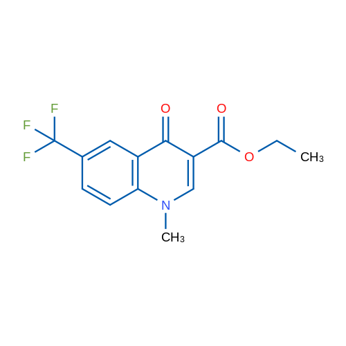 Ethyl 1-methyl-4-oxo-6-(trifluoromethyl)-1,4-dihydroquinoline-3-carboxylate 1g