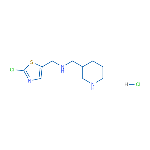 1-(2-Chlorothiazol-5-yl)-N-(piperidin-3-ylmethyl)methanamine hydrochloride 1g