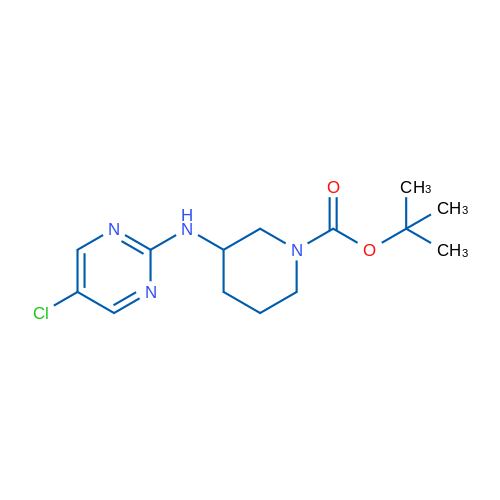 tert-Butyl 3-((5-chloropyrimidin-2-yl)amino)piperidine-1-carboxylate 1g