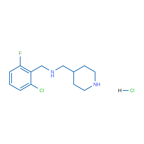 N-(2-Chloro-6-fluorobenzyl)-1-(piperidin-4-yl)methanamine hydrochloride 1g