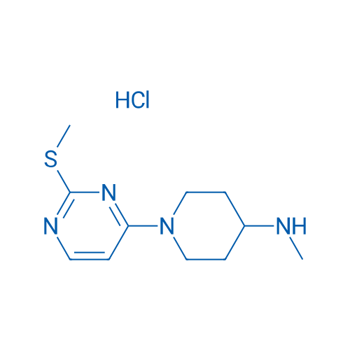 N-Methyl-1-(2-(methylthio)pyrimidin-4-yl)piperidin-4-amine hydrochloride 1g