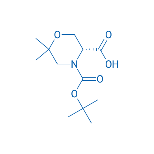 (R)-4-(tert-Butoxycarbonyl)-6,6-dimethylmorpholine-3-carboxylic acid 100mg