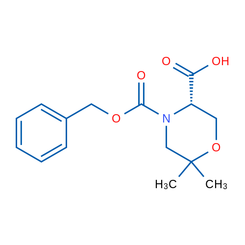 (S)-4-((Benzyloxy)carbonyl)-6,6-dimethylmorpholine-3-carboxylic acid 1g